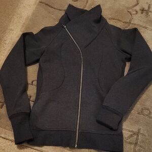 lululemon athletica Charcoal Bomber Jacket